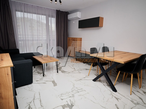 Two-bedroom apartment fully completed near the metro station!